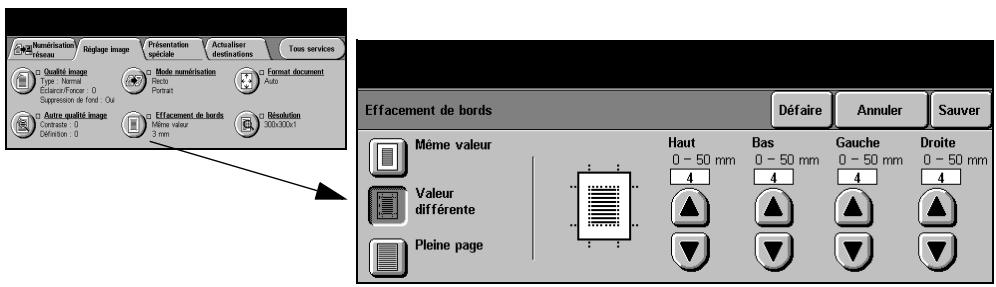 XEROX COPYCENTRE C55 DIGITAL COPIER - Effacement de bords - 1