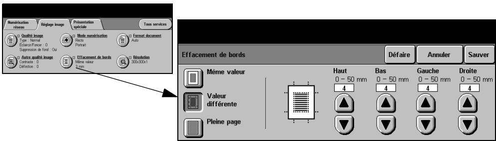 XEROX COPYCENTRE C55 DIGITAL COPIER - Effacement de bords - 1