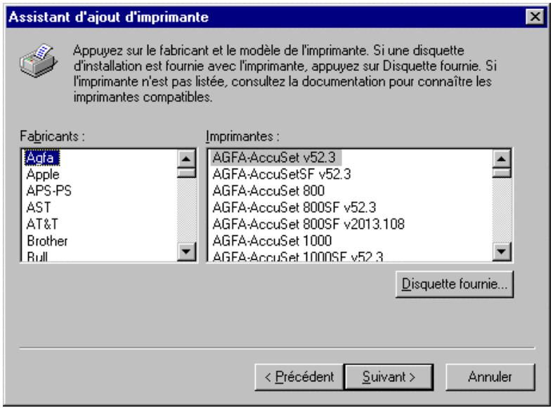 XEROX DOCUCOLOR 2006 - Installation des logiciels utiliser pour impression IPX (Windows NT 4.0) - 5