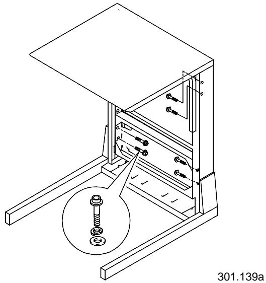 XEROX DOCUCOLOR 2006 - Installation du support du scanner - 8