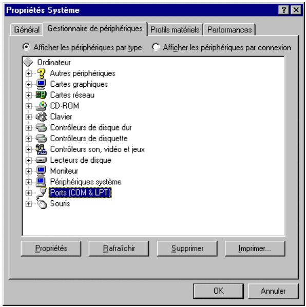 XEROX DOCUCOLOR 2006 - Double-cliquez sur Ports. - 1