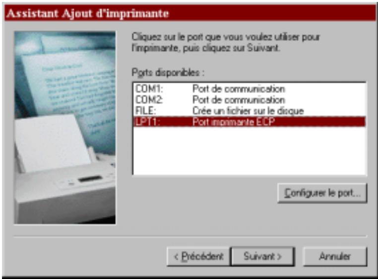 XEROX DOCUCOLOR 2006 - Installation des pilotes d'impression PostScript ou PCL (Windows 95/98) - 3
