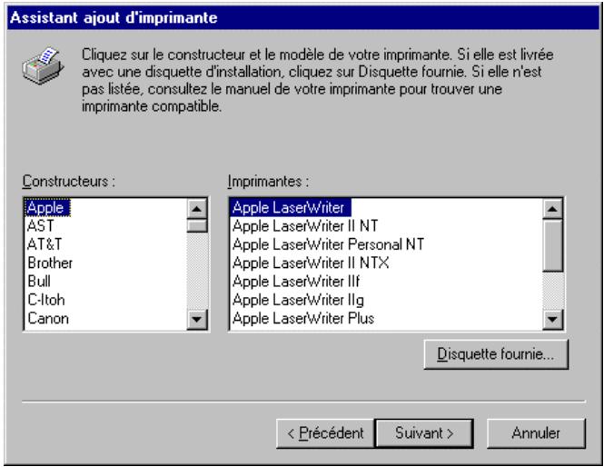 XEROX DOCUCOLOR 2006 - Installation des pilotes d'impression PostScript ou PCL (Windows 95/98) - 1