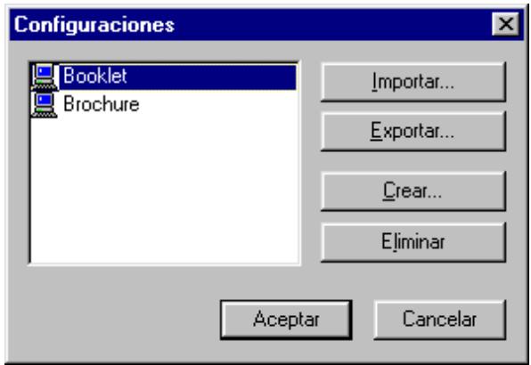 XEROX DOCUCOLOR 2006 - Exportation de paramètres enregistrés - 1