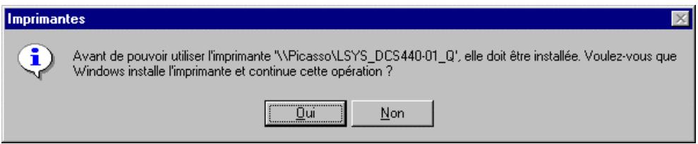 XEROX DOCUCOLOR 2006 - Installation des logiciels utiliser pour impression IPX (Windows NT 4.0) - 3