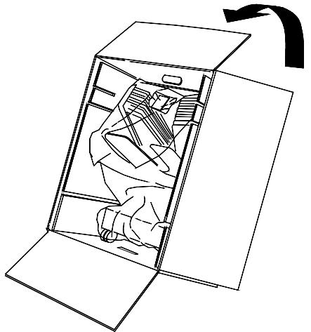 XEROX DOCUCOLOR 2006 - Déballage du module trieuse/bac à décalage - 4