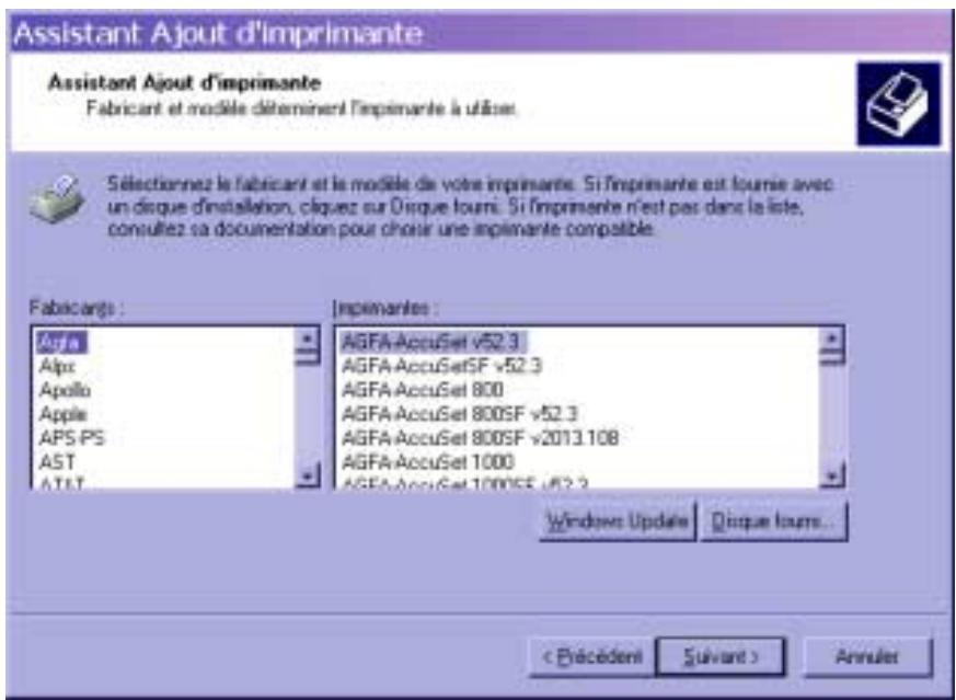 XEROX DOCUCOLOR 2006 - Installation des logiciels utiliser pour impression SMB - 4
