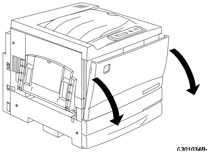 XEROX DOCUCOLOR 2006 - Remplacement des cartouches de toner - 1