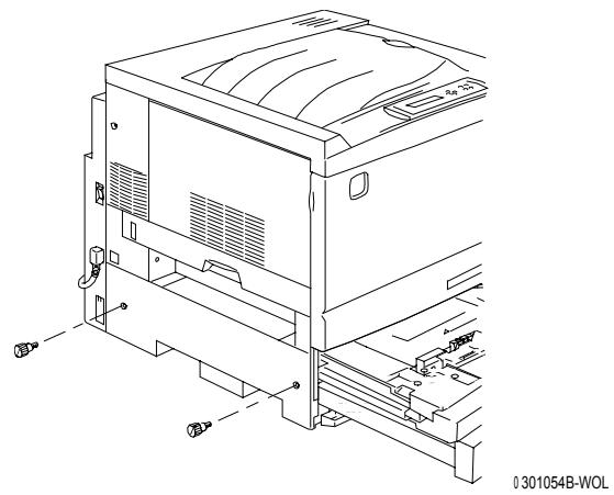 XEROX DOCUCOLOR 2006 - Installation du bac recto verso (option) - 7