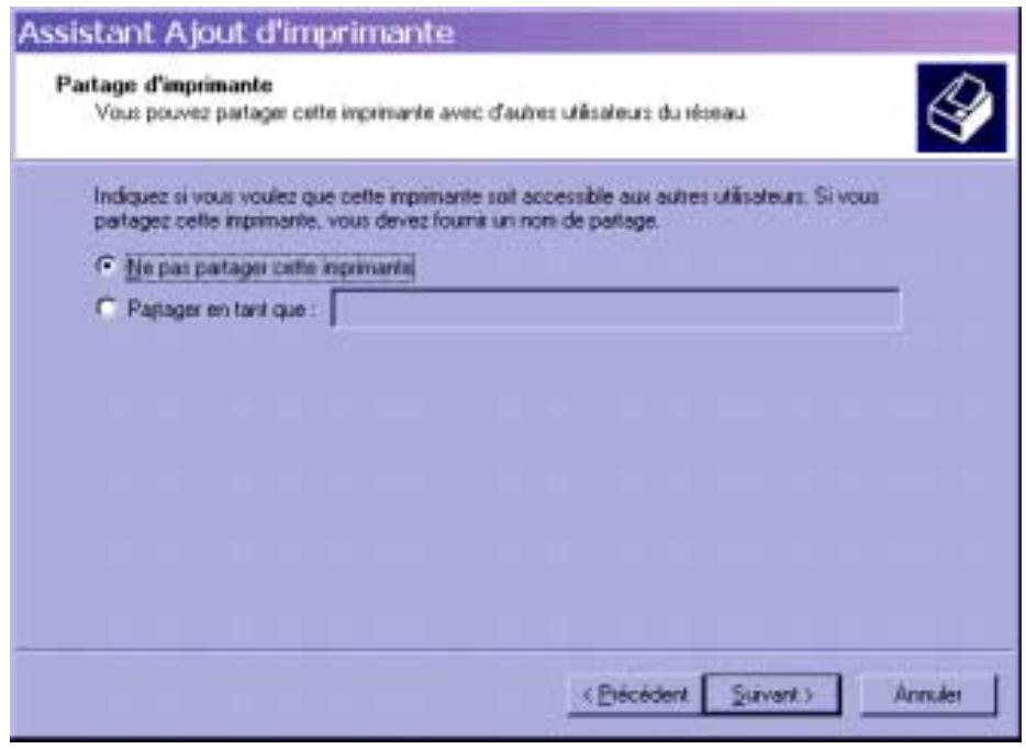 XEROX DOCUCOLOR 2006 - Installation des logiciels utilisateurs pour impression sur port parallele - 8