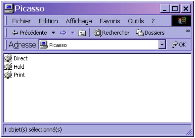 XEROX DOCUCOLOR 2006 - Configuration d'une impression SMB avec Windows 95/98 - 2