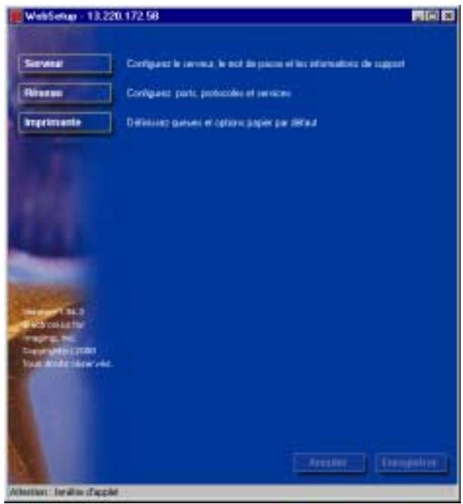 XEROX DOCUCOLOR 2006 - Options générales de configuration - 1