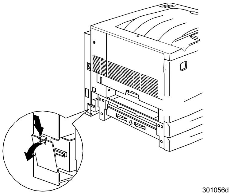 XEROX DOCUCOLOR 2006 - Installation du bac recto verso (option) - 10