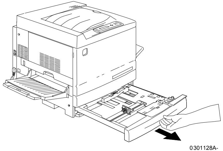 XEROX DOCUCOLOR 2006 - Installation du bac recto verso (option) - 2