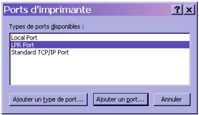 XEROX DOCUCOLOR 2006 - Installation de l'impression TCP/IP et LPR (mise à niveau de Windows NT 4.0 vers Windows 2000) - 2