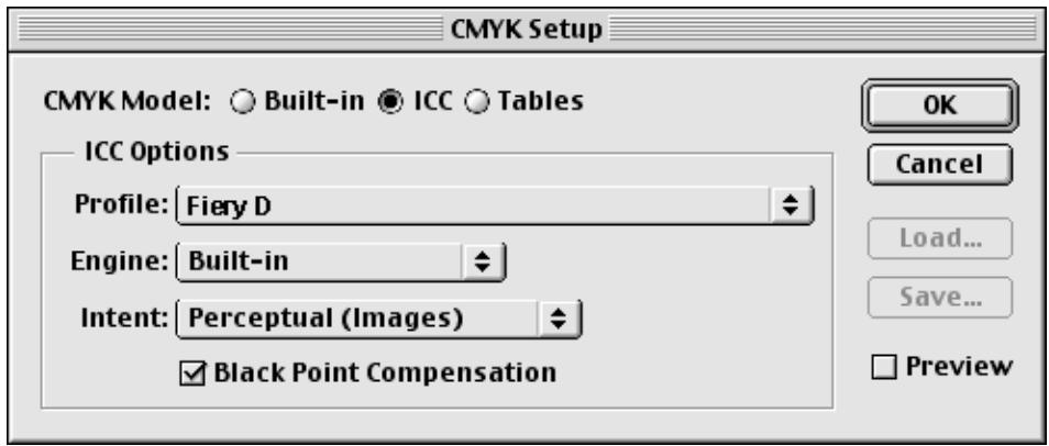 XEROX DOCUCOLOR 2006 - Chargement du profil d'imprimante ICC dans Photoshop 5.0 - 1