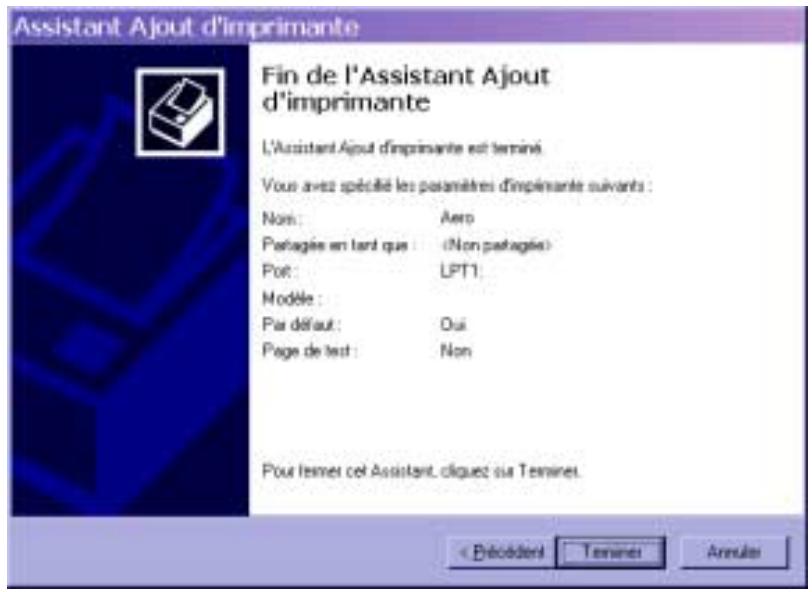 XEROX DOCUCOLOR 2006 - Cliquez sur le bouton Propriétés. - 6