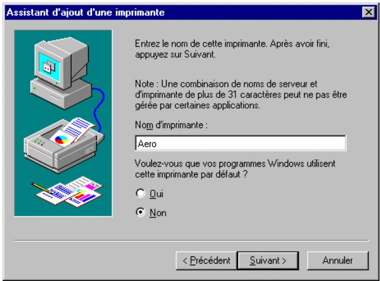 XEROX DOCUCOLOR 2006 - Installation des logiciels utiliser pour impression IPX (Windows NT 4.0) - 10