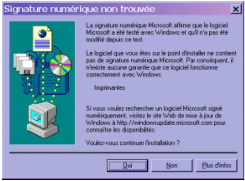 XEROX DOCUCOLOR 2006 - Installation des logiciels utilisateurs pour impression sur port parallele - 10