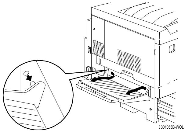 XEROX DOCUCOLOR 2006 - Installation du bac recto verso (option) - 6