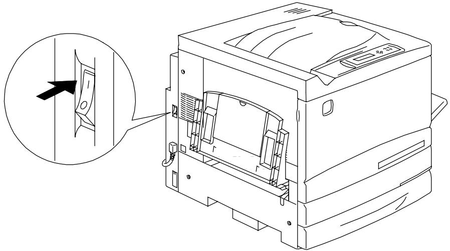 XEROX DOCUCOLOR 2006 - Mise sous tension - 1