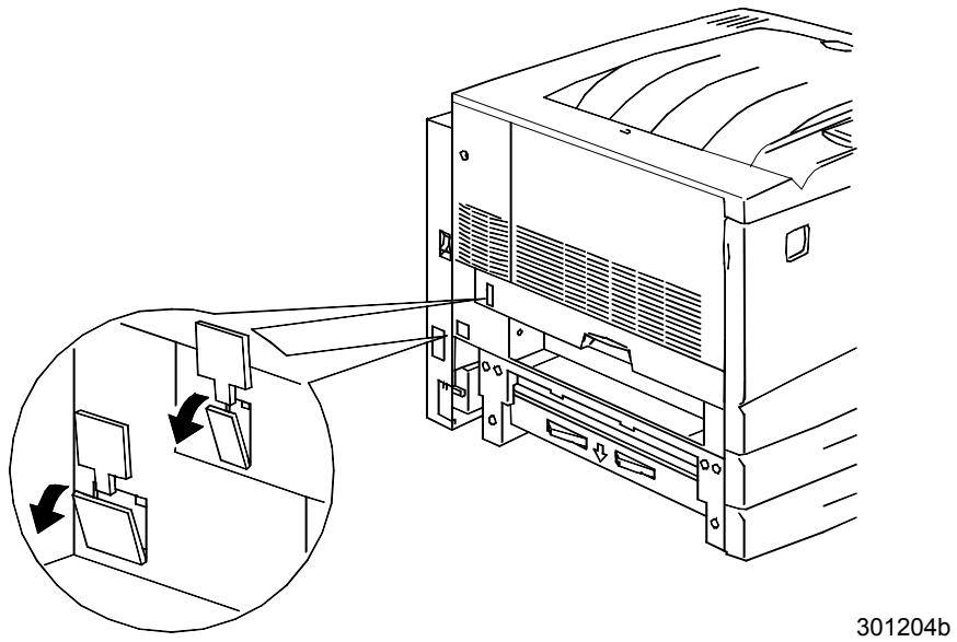 XEROX DOCUCOLOR 2006 - Installation du bac recto verso (option) - 9