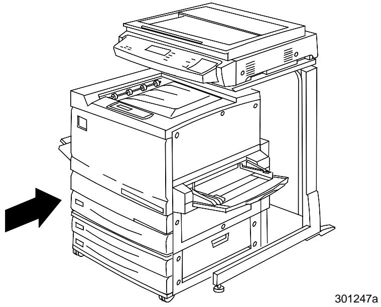 XEROX DOCUCOLOR 2006 - Installation du support du scanner - 10