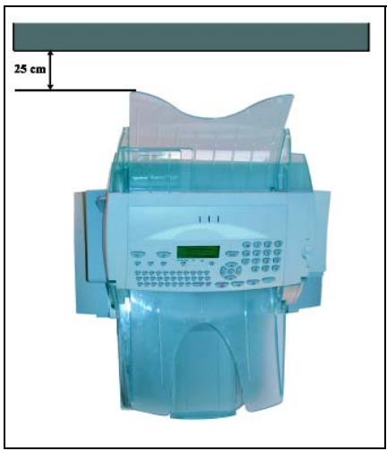 XEROX FAXCENTRE 2121 - Conditions d'installation - 1