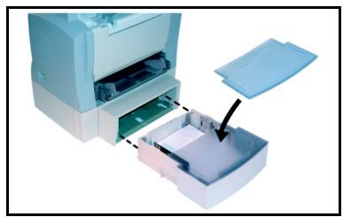 XEROX FAXCENTRE 2121 - Installation du magasin secondaire (facultatif) - 2