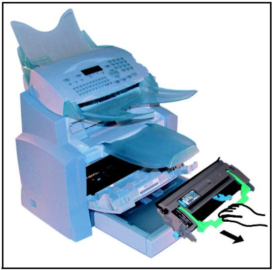 XEROX FAXCENTRE 2121 - Remplacement des cartouches - 4