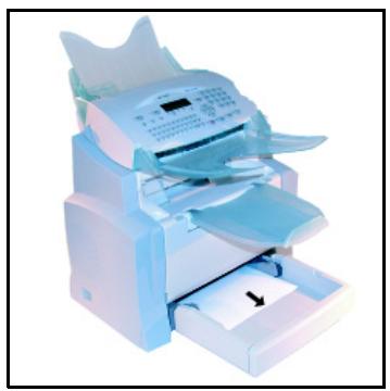 XEROX FAXCENTRE 2121 - Incident au niveau des chargeurs et des bacs - 1
