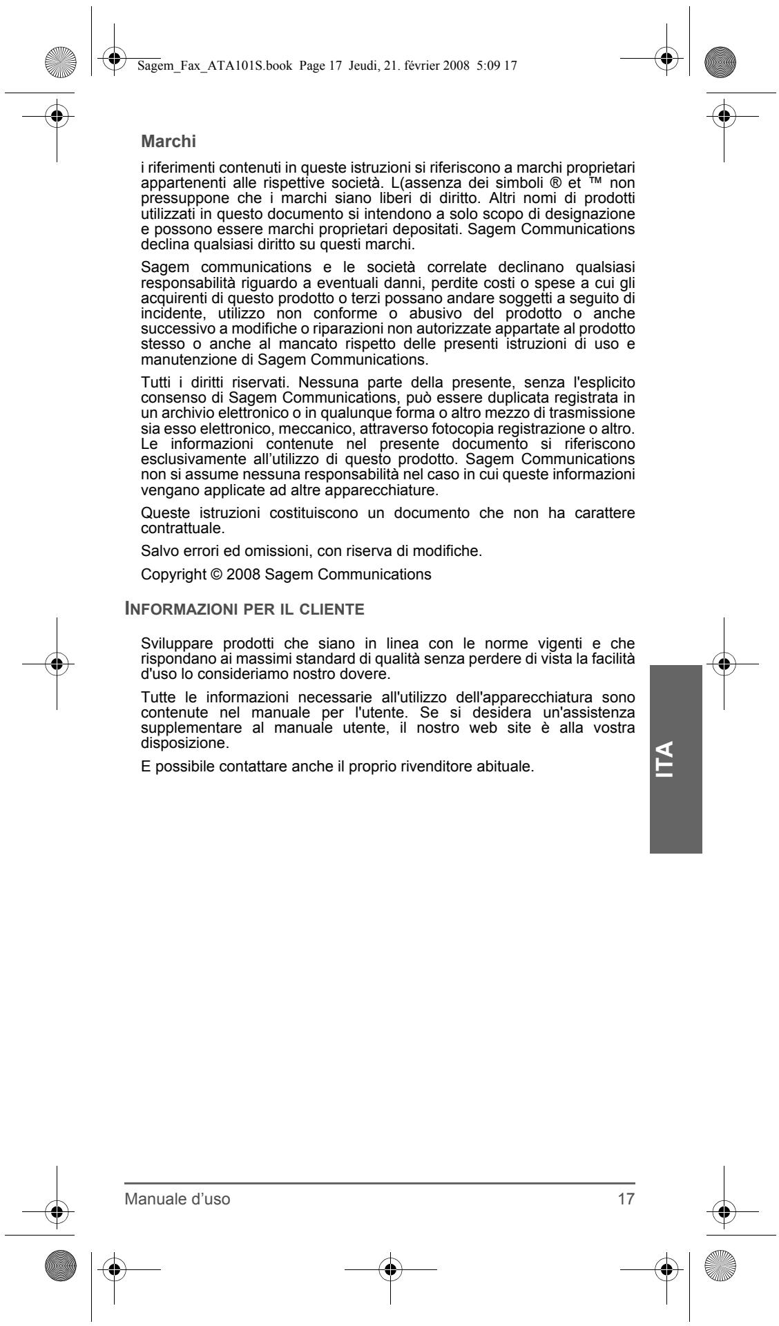 XEROX PHASER 3100MFP - SAGEM COMMUNICATIONS - 11