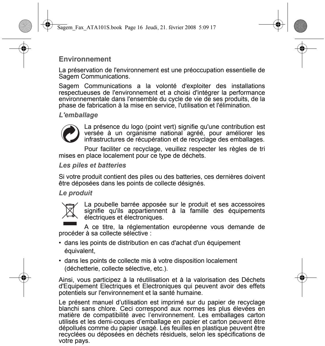 XEROX PHASER 3100MFP - Déclaration de conformité - 6