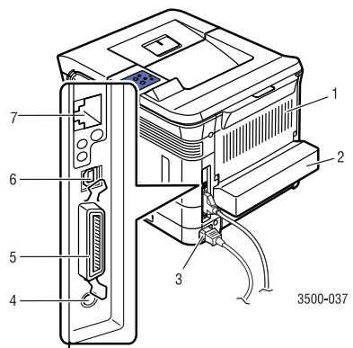 XEROX PHASER 3500 - Vue arrière - 1
