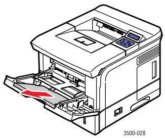 XEROX PHASER 3500 - Utilisation de l'alimentation manuelle - 2