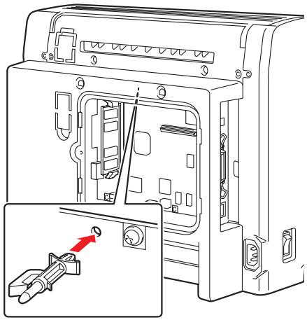 XEROX PHASER 6120 - Retirez le panneau arrriere. - 3