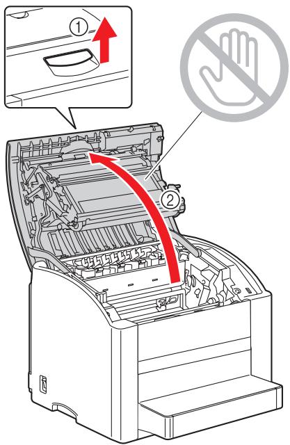 XEROX PHASER 6120 - Suppression d'un bourrage dans l'imprimante - 1