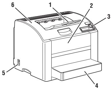 XEROX PHASER 6120 - Vue avant - 1