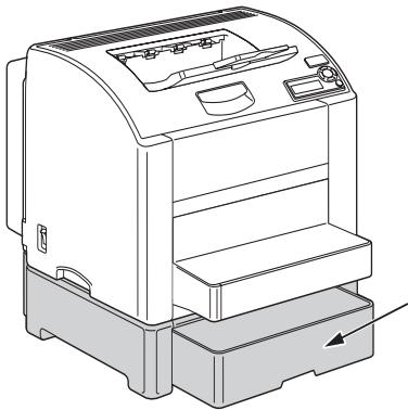 XEROX PHASER 6120 - Vue avant avec options - 1