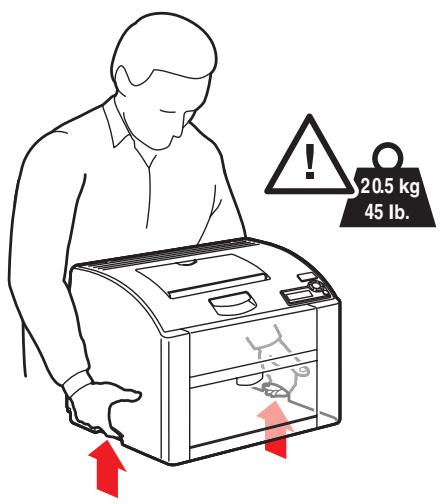 XEROX PHASER 6120 - Déplacement de l'imprimante - 1