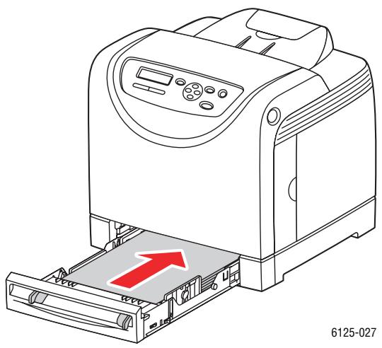 XEROX PHASER 6125 - Bourrages de papier dans le bac - 6