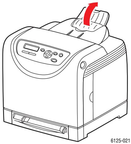 XEROX PHASER 6125 - Chargement du papier dans la fente d'alimentation manuelle - 2
