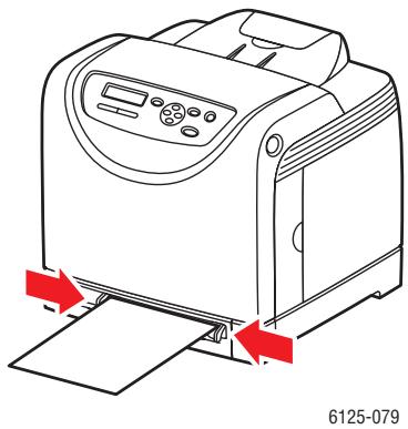 XEROX PHASER 6125 - Impression sur du papier glacé à partir de la fente d'alimentation manuelle - 3