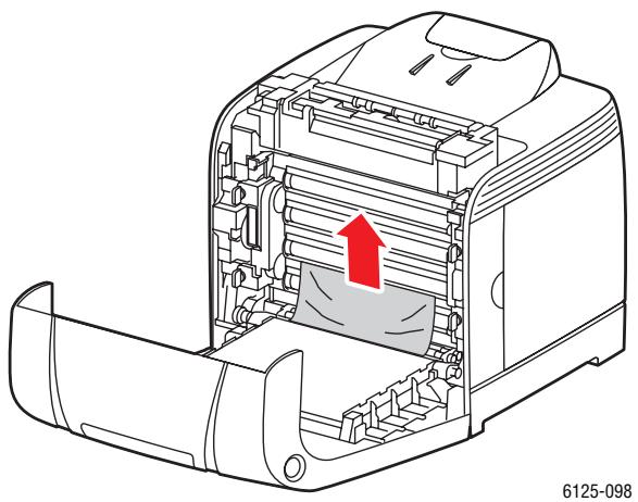 XEROX PHASER 6125 - Bourrages de papier dans le bac - 3
