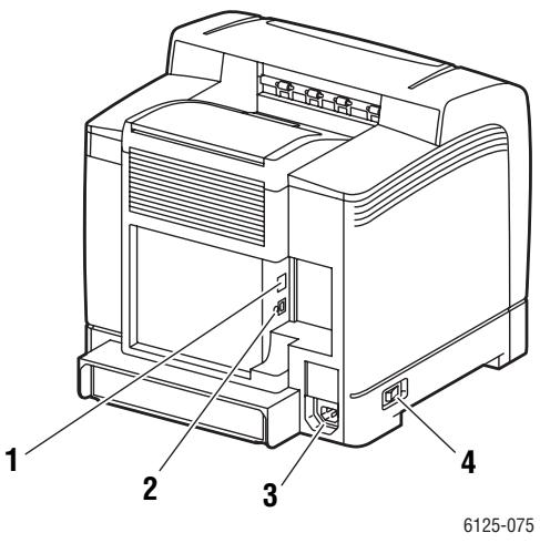 XEROX PHASER 6125 - Vue arrête - 1