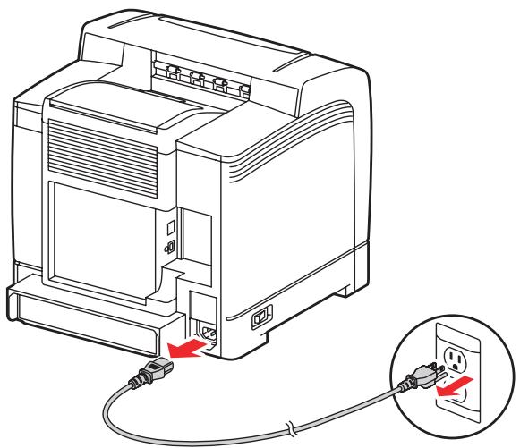 XEROX PHASER 6125 - Déplacement de l'imprimante - 1