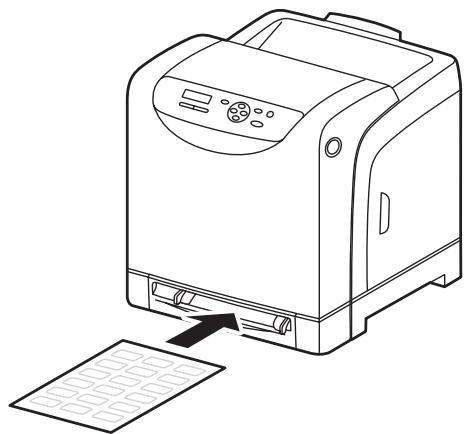 XEROX PHASER 6140 - Impression d'étiquettes à partir de la fente d'alimentation manuelle - 1
