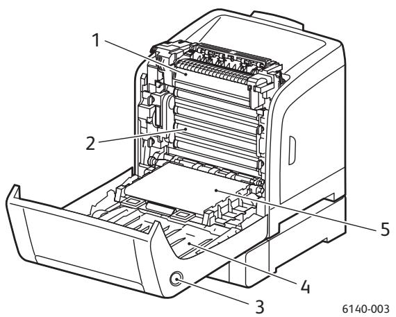 XEROX PHASER 6140 - Composants internes - 1