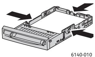 XEROX PHASER 6140 - Chargement du papier dans le chargeur 250 feuilles (bac 2) - 5