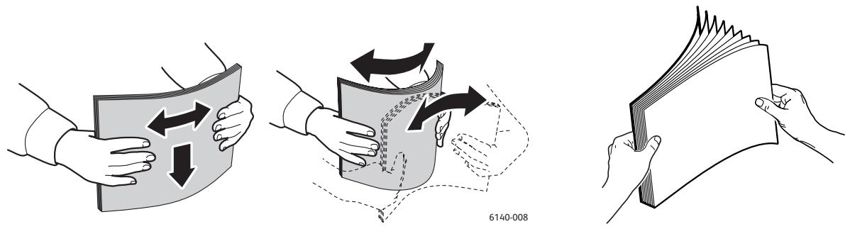 XEROX PHASER 6140 - Chargement du papier dans le chargeur 250 feuilles (bac 2) - 4